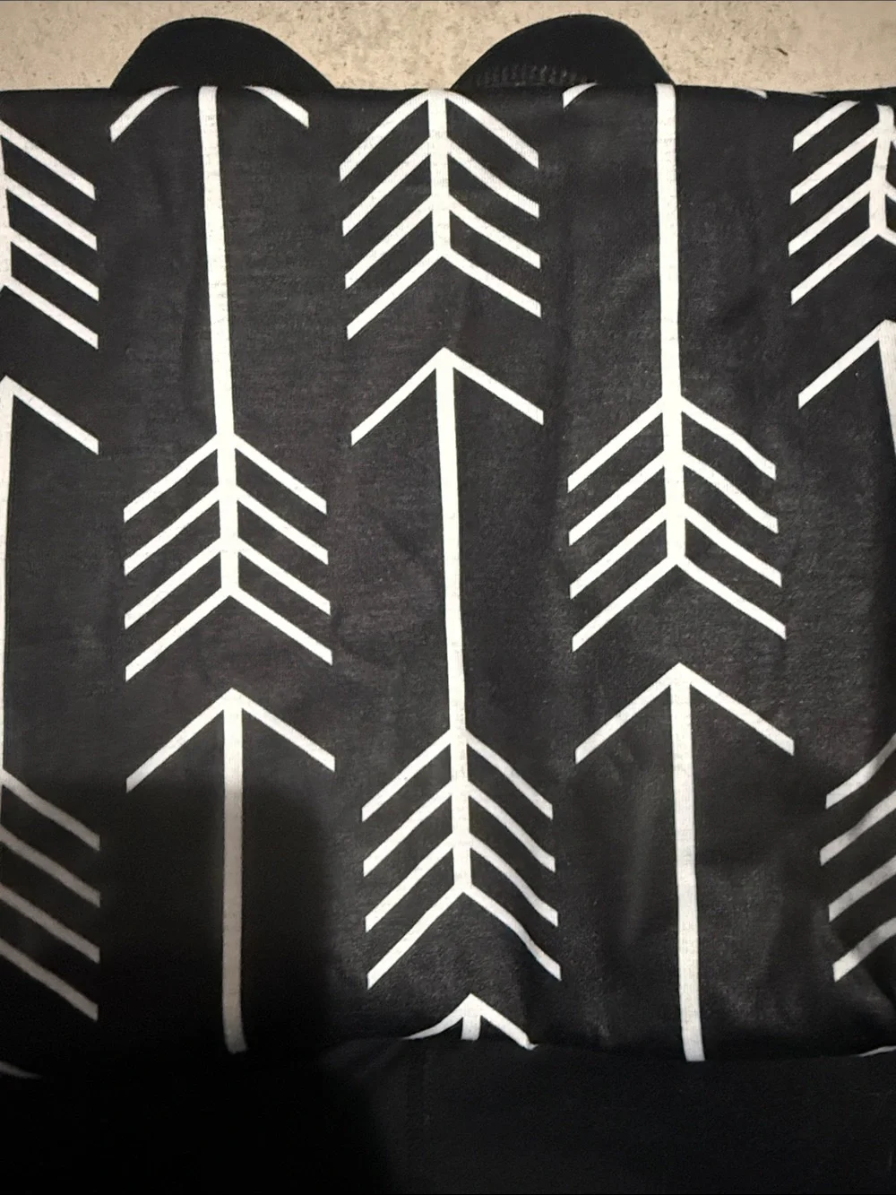 Black Arrow Print Infinity Scarf - Women Accessories